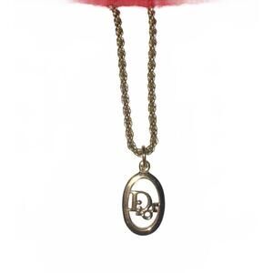 Christian Dior Gold Plated Necklace